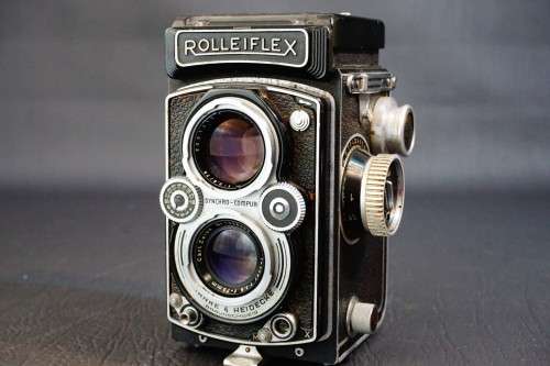 35mm SLR - Rolleicord IV model K3D 6x6 120 Film TLR Camera with Xenar ...