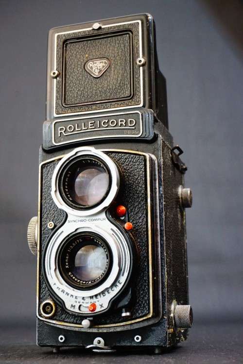 35mm SLR - Rolleicord IV model K3D 6x6 120 Film TLR Camera with Xenar ...