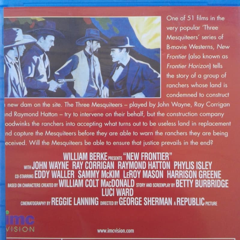 New Frontier (John Wayne) [DVD Movie] (1935/re2010)