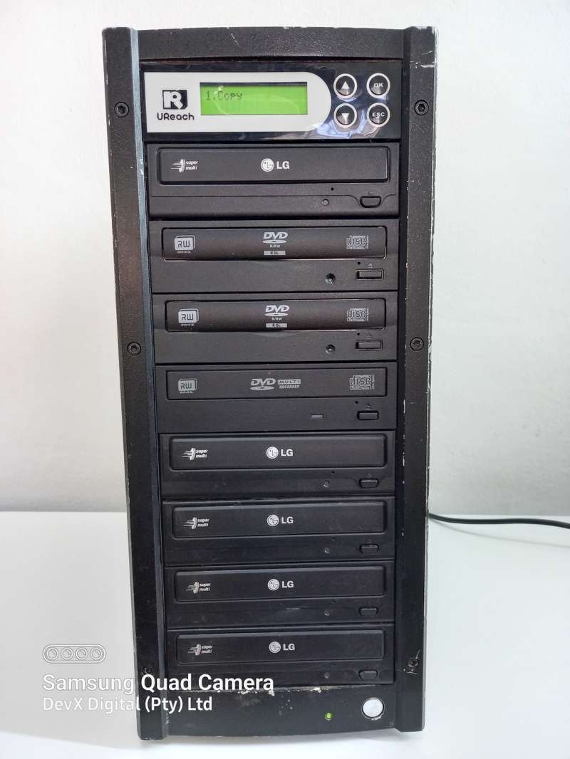 DVD Drives & Writers Retail R10,000.00 8 Bay UReach DVD/CD