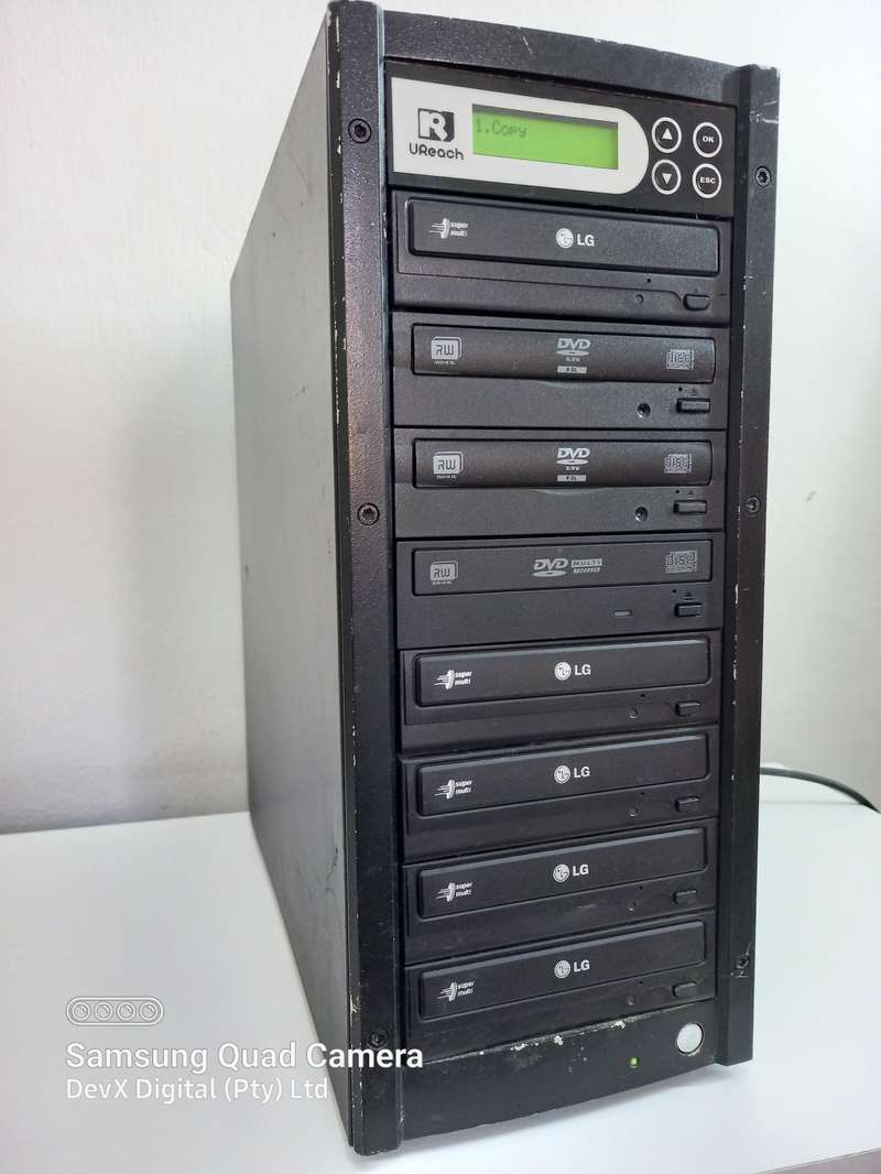 DVD Drives & Writers Retail R10,000.00 8 Bay UReach DVD/CD