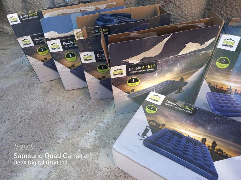 Other Electronics Lot 2 All Our Air Bed Stock 9 x Camp Master Beds