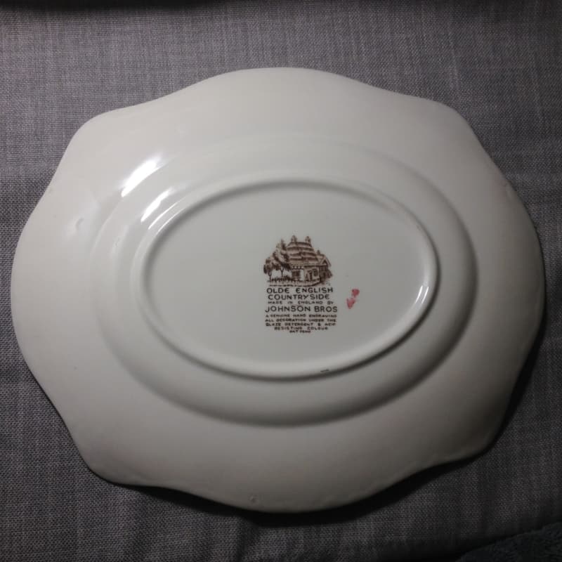 Porcelain Serving Platter by Johnson Brothers A Timeless Masterpiece