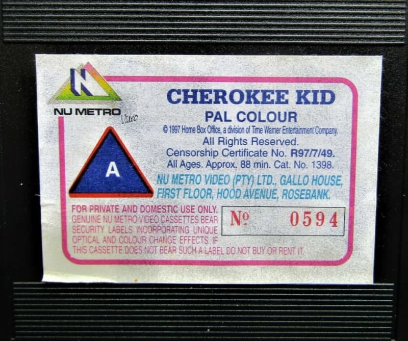 The Cherokee Kid - Sinbad - VHS Tape (1997)