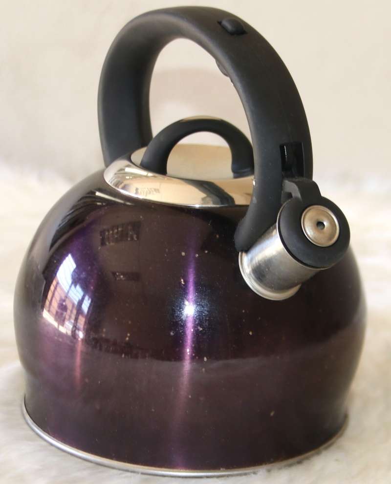 Kettles Berlinger Haus 3 Litre Stainless Steel Whistling Stove Top Kettle Purple Eclipse