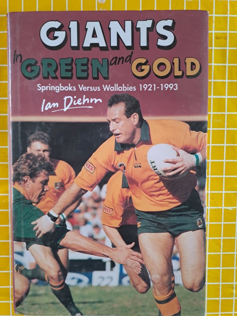 Rugby book - Giants in Green and Gold - Scarce