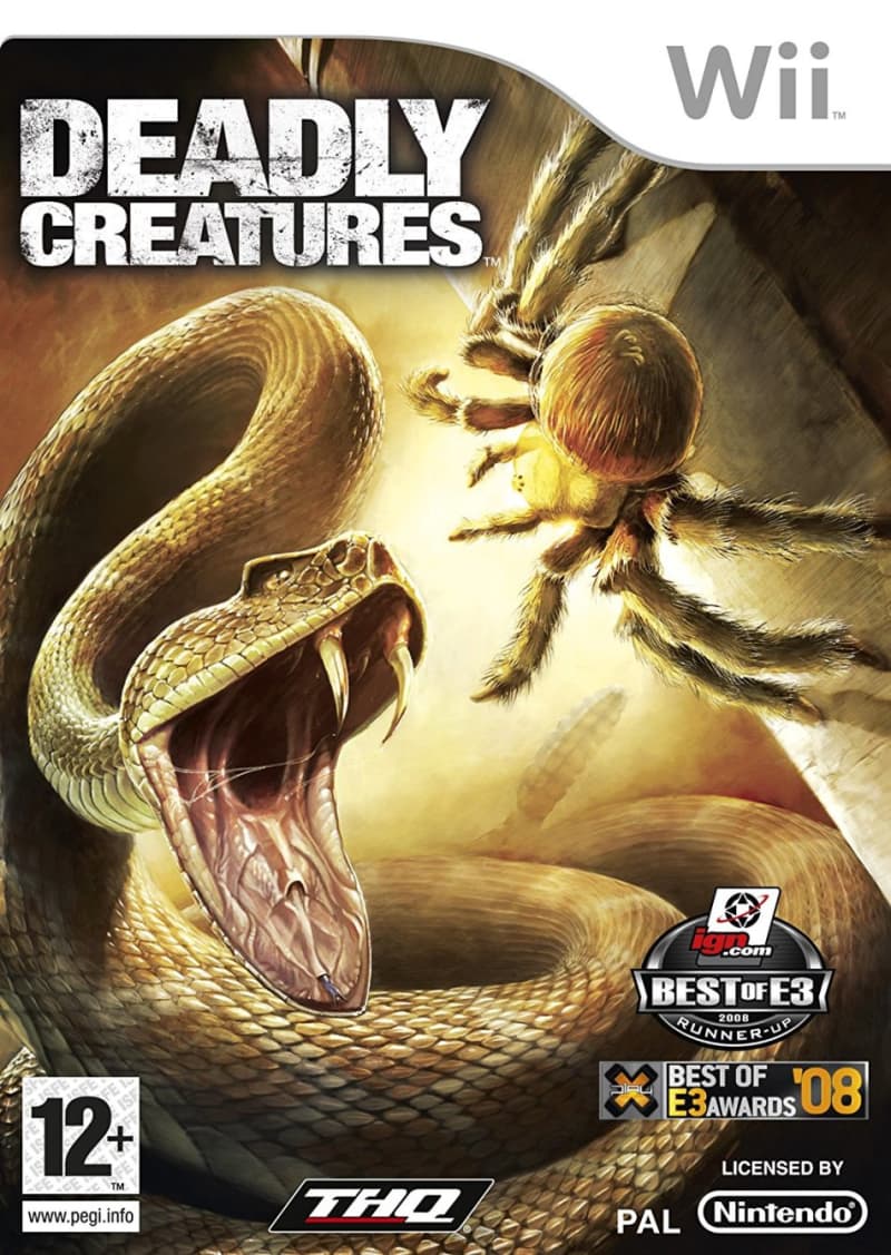 WII DEADLY CREATURES / AS NEW / BID TO WIN