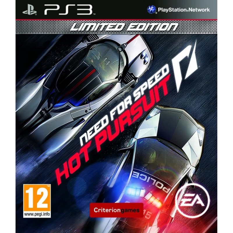 PS3 NEED FOR SPEED HOT PURSUIT LIMITED EDITION / AS NEW / BID TO WIN