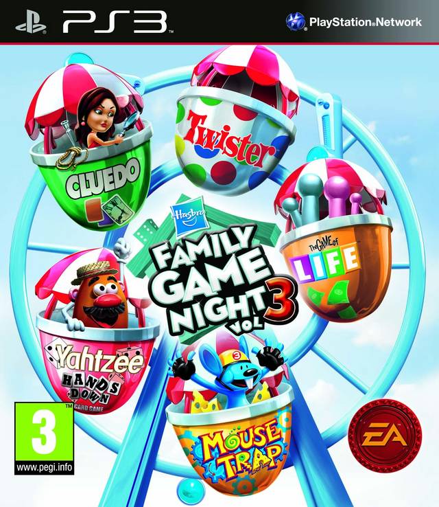 PS3 HASBRO FAMILY GAME NIGHT VOL 3 / BID TO WIN