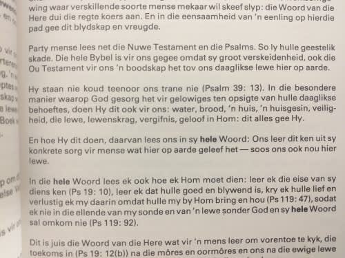 God praat met my in Afrikaans (Dr CI van Heerden)