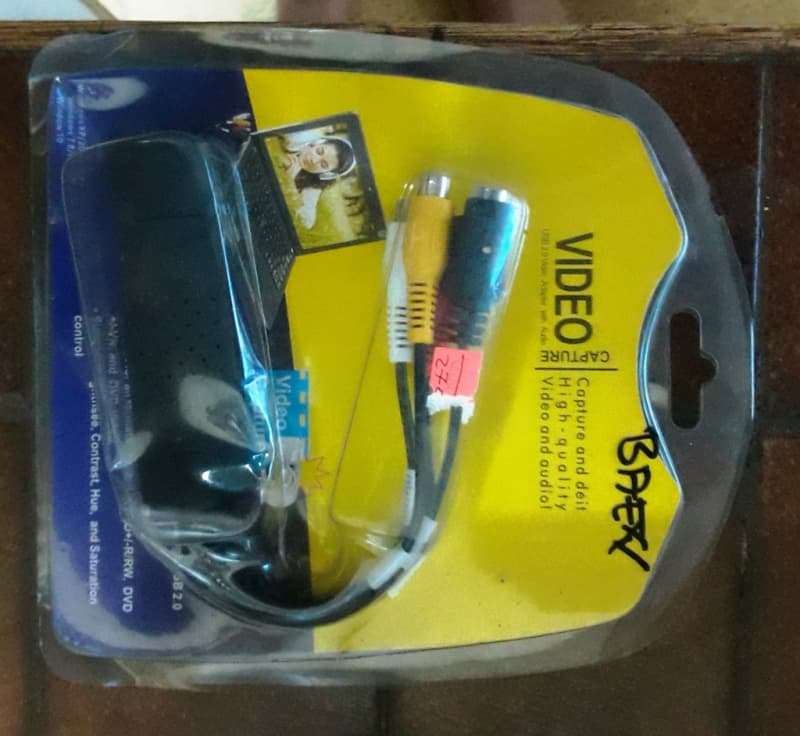 Video Capture USB cable set with flash drive (h)