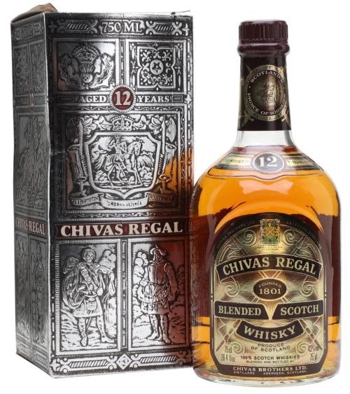 CHIVAS REGAL 12 Year Whisky (750ml)  1970 bottling