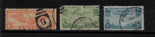 USA - 1926/27 Airmail Stamps Fine Used
