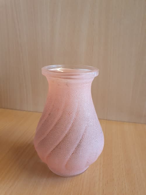 Glass Vase - height 13cm