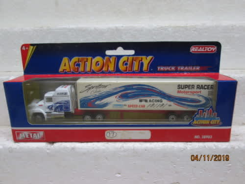 HO SCALE : REALTOY ROAD TRUCK / SUPER RACER (BOXED) - LOT 336Y