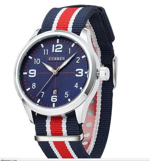 CURREN Watch Men Brand Luxury Wristwatches Men Auto Date Military  Sports Watches
