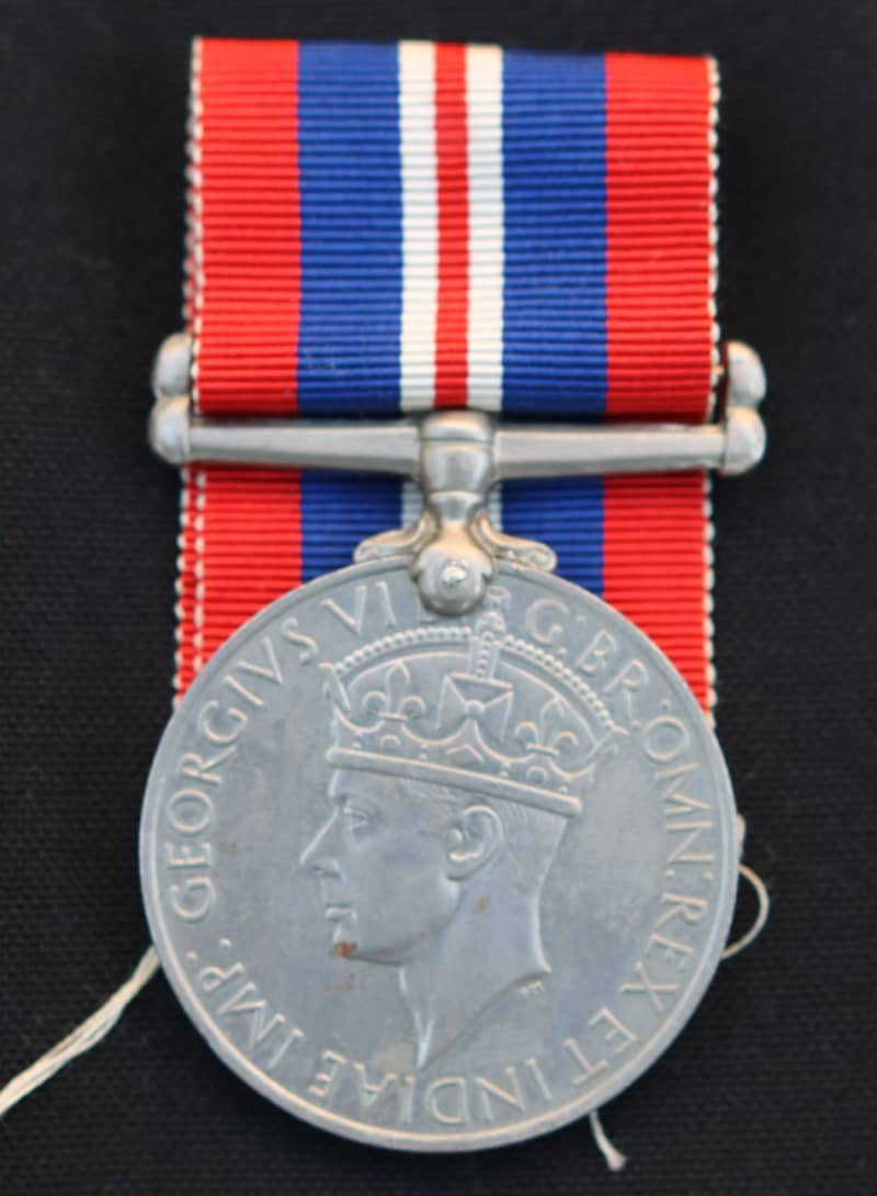 South African World War II War Medal EF