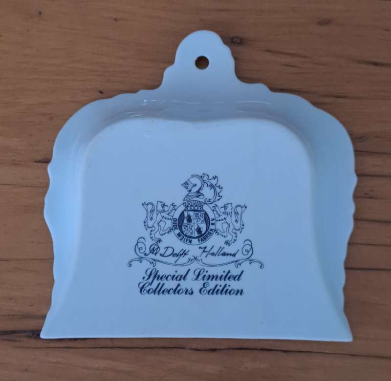 Dutch Porcelain - Delft Special Limited Collector`s Edition Crumb Plate ...