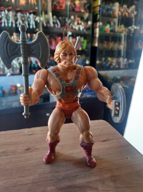 1981 Complete He-Man of He-Man Masters of the Universe 69 (MOTU) Vintage Figure