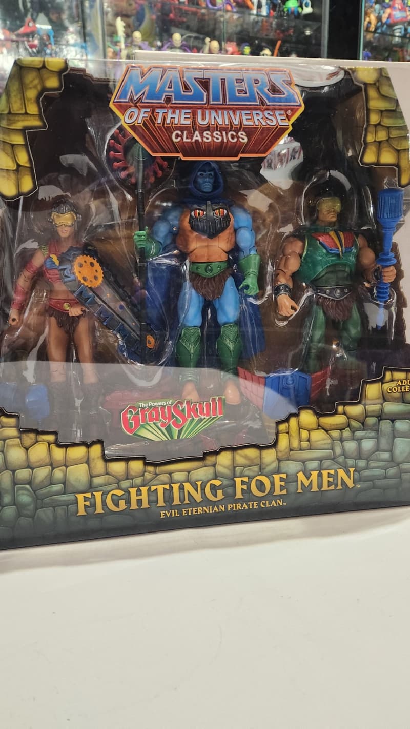 MOTUC FIGHTING FOE MEN (MOC) Masters Of The Universe Classics Figure He-Man