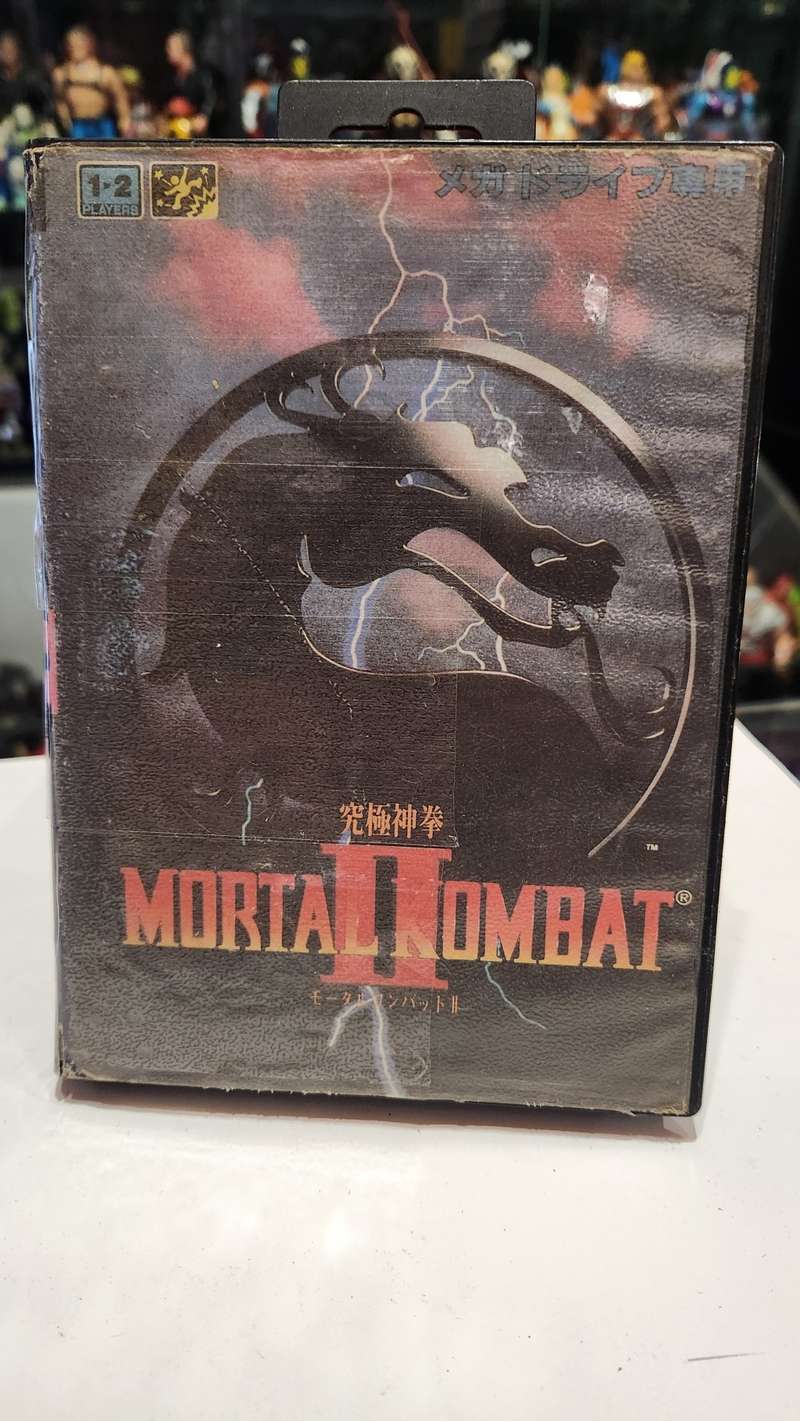 Jogo De Mega Drive Mortal Kombat 2, Sega Jogo De Mega Drive Mortal Kombat 2, Sega