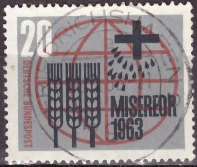 GERMANY 1963 Catholic Church Congress ULH CV R13.65 SG 1305