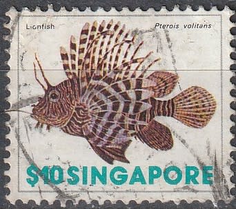 SINGAPORE 1977 Marine Life ULH CV R121 SG 301