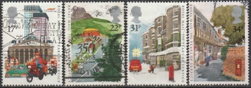 GB 1985 The 350th Anniversary of the Royal Mail Service ULH SG 1290-3