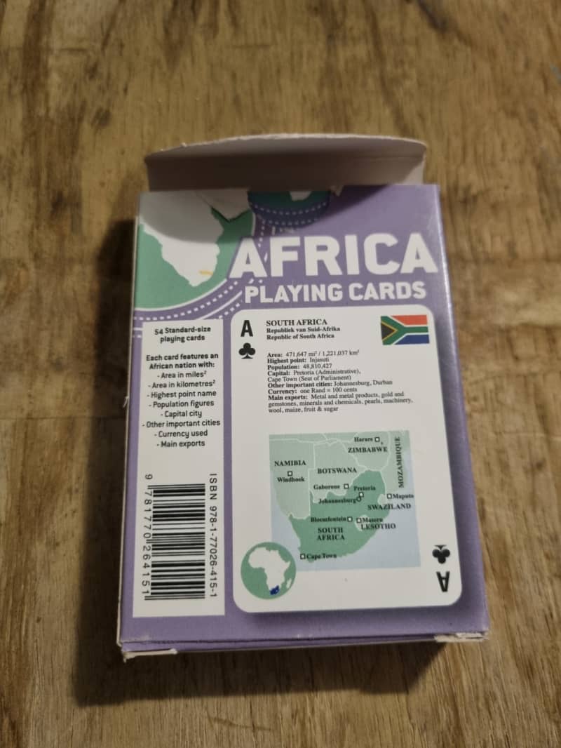 Africa Playing Cards (Full set)