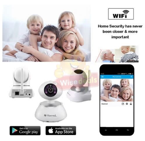 1080P WI-FI Night Vision IP Camera, Motion Detection, Two-way Communication and more