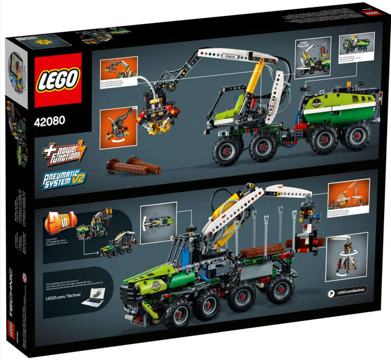 LEGO Sets - LEGO 42080 Technic Forest Machine (Discontinued by ...