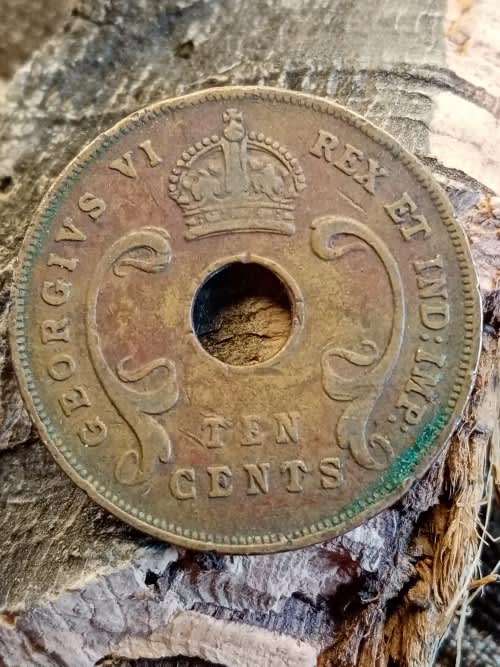 East Africa 1925 10 cents