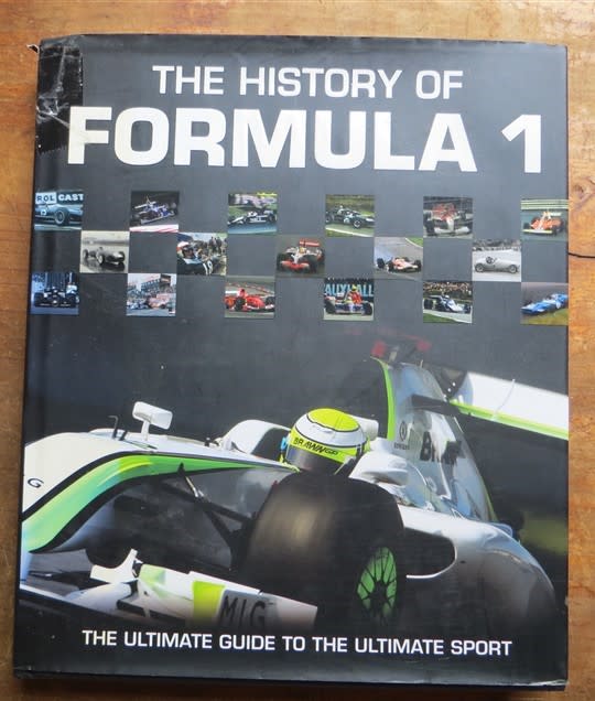 The History of Formula 1 - Hardcover - Great Pics