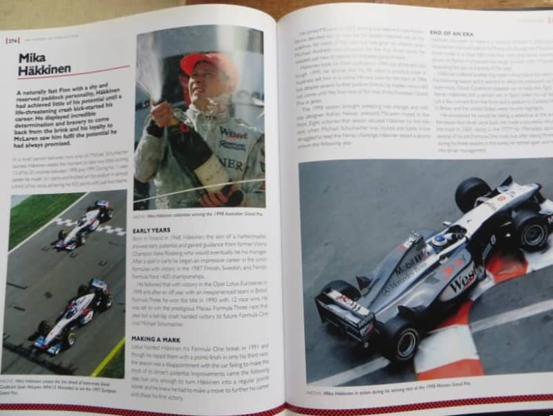 The History of Formula 1 - Hardcover - Great Pics