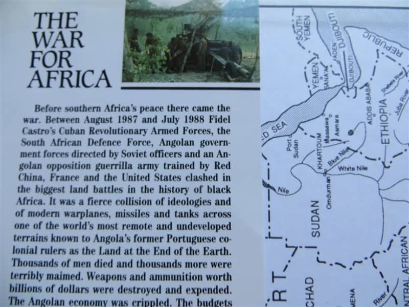 The War for Africa - Cuban South Africa Clash Angola - Fred Bridgland
