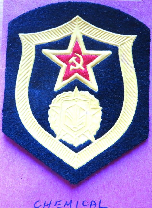 USSR Russian Chemical Unit Patch