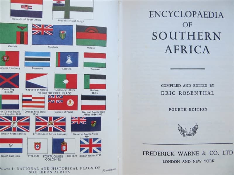 Encyclopaedia of Southern Africa - Eric Rosenthal 4th Ed 1967 with Dustcover
