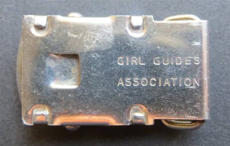 Girl Guides belt Buckle