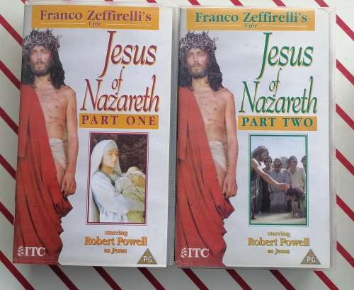 Movies - Jesus of Nazareth 4 x VHS for sale in Ventersdorp (ID:619653251)