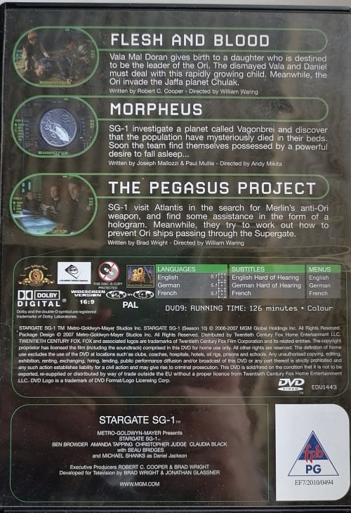 Stargate no 64 dvd