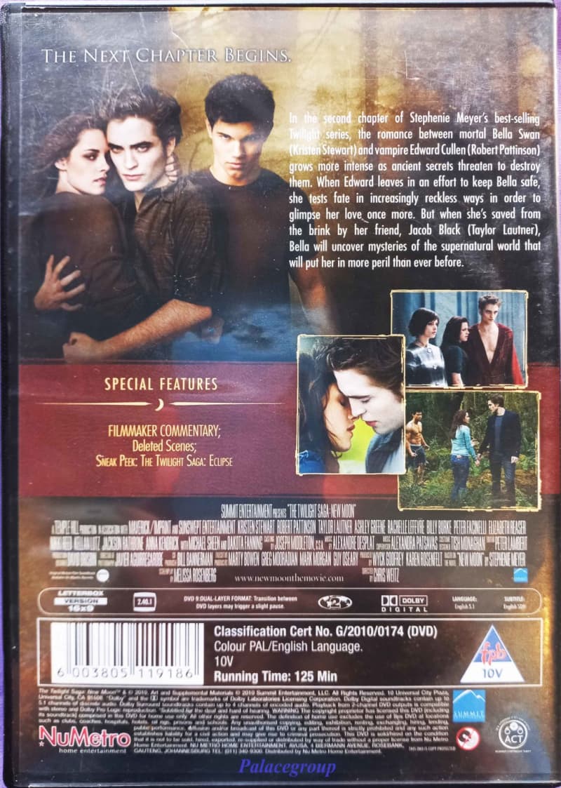 New Moon - The Twilight Saga, Romance, DVD
