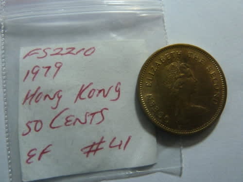1979 Hong Kong 50 cents