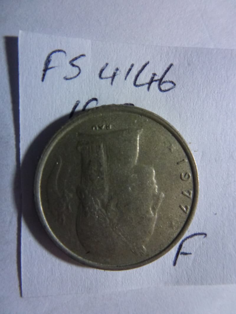 1977 Belgium 1 franc