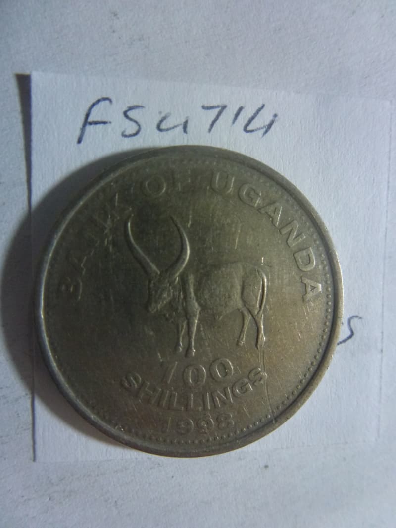 1998 Uganda 100 shillings