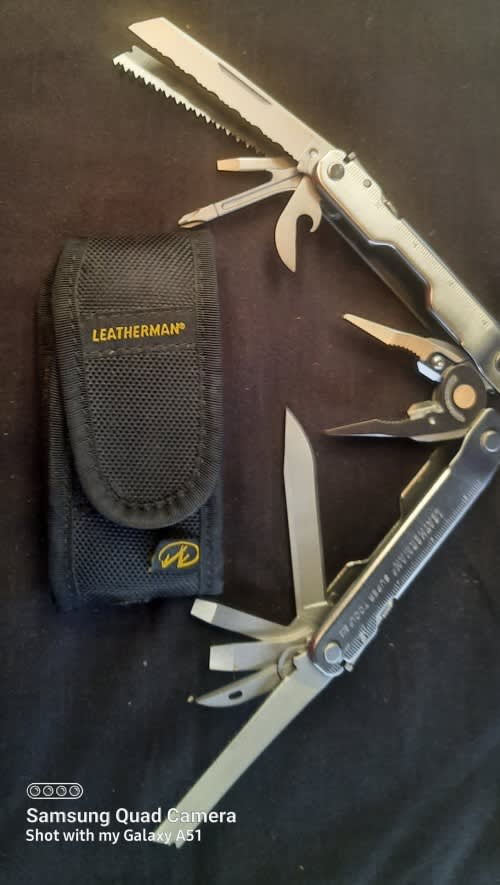 Leatherman Supertool Multitool new With Nylon  Pouch Good Condition