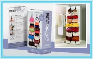 Adjustable Bag Rack - Store handbags in a convenient and stylish way