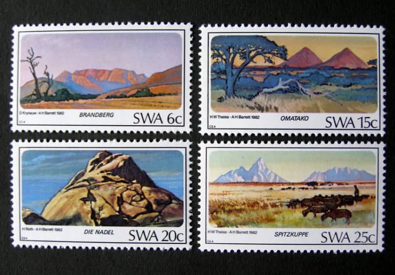 SWA Mint Set - Mountains 1982