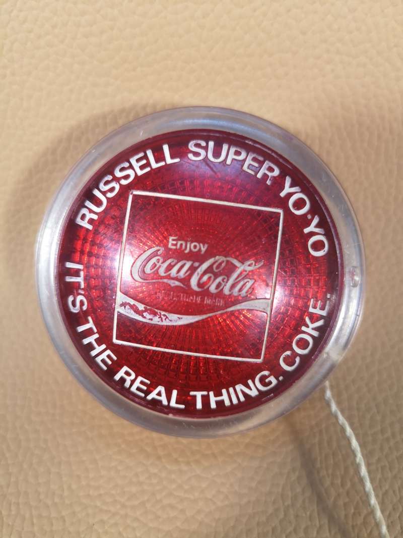 Vintage Toys rare RUSSELL COCA COLA COKE SUPER YOYO YOYO 1976