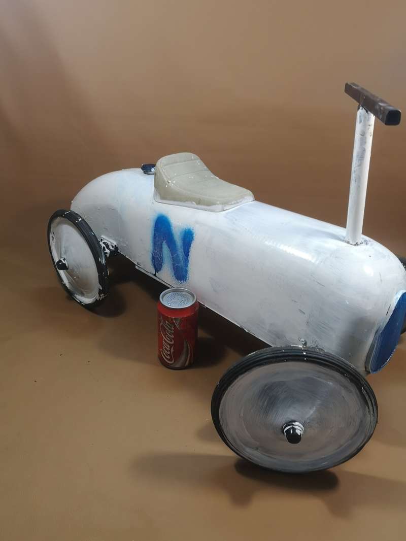 Cars - Original Vintage Gollnest & Kiesel German Push Pedal Car Metal ...