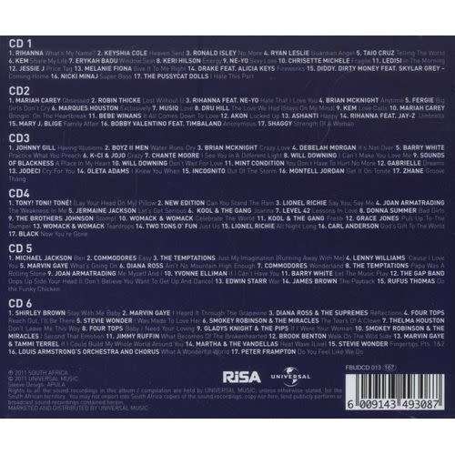 R&B - 100 RnB and Urban Essential (6-CD) [New] was listed for 160.00 on ...